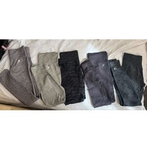 Gymshark Workout Leggings-Pack of 5!